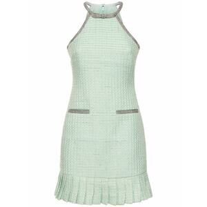 ❤️Self-Portrait Halterneck Tweed Mini Dress❤️